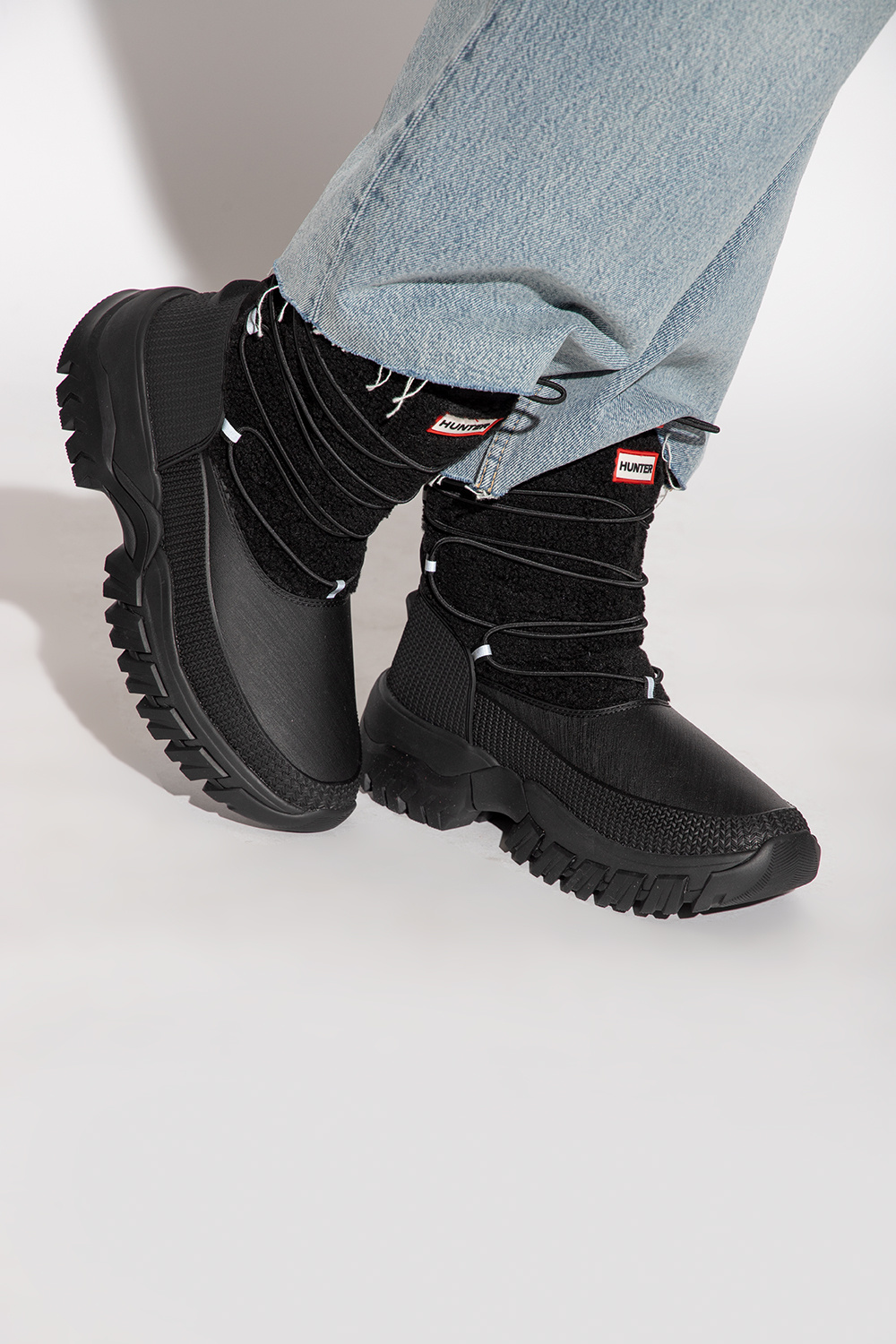 Low top sales hunter boots